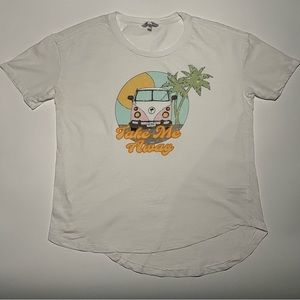 Wildfox Womens graphic tshirt  Medium